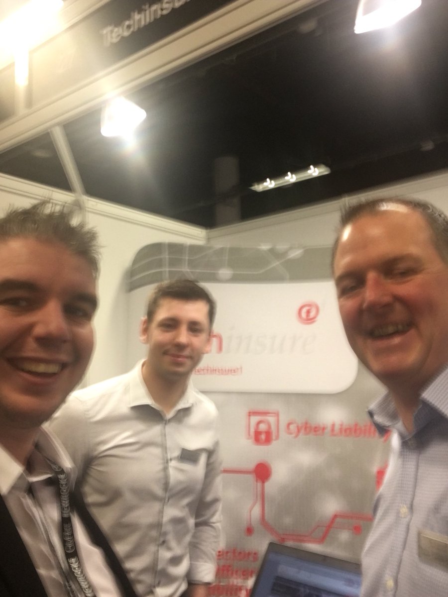 Just ran into Trevor and Sam from <a href="/Techinsure1/">Techinsure</a> at #CWROCKS #