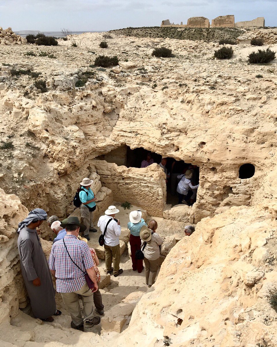 chrisnaunton's tweet photo. Returned to Taposiris Magna today so our @AWTours group could examine the theory #Cleopatra might have been buried here.. #missingtombs #egypt https://t.co/B2IcdE39Jn