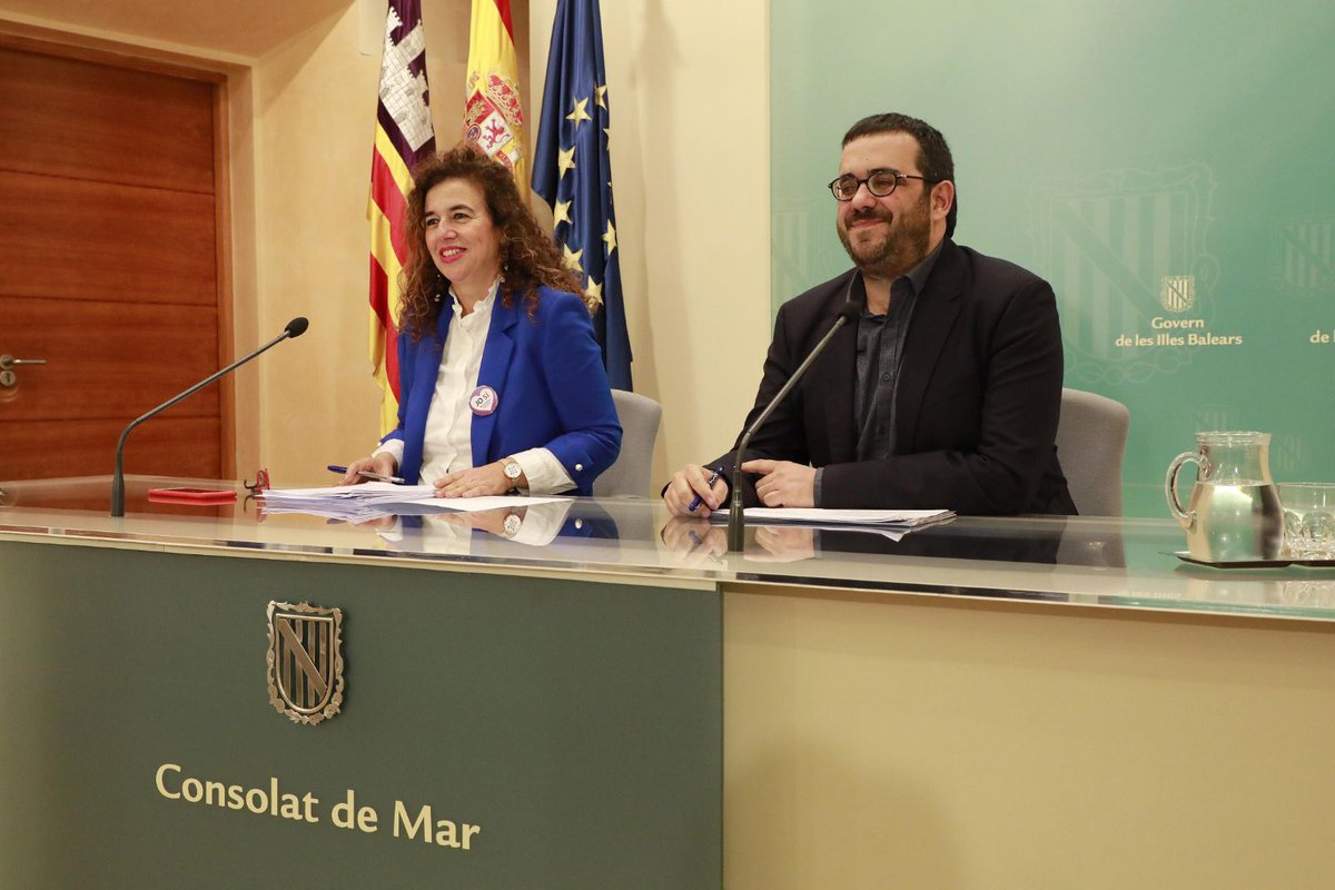cmar_ib's tweet photo. Complim un dels acords de Governabilitat: Recuperar i millorar efectius humans i tècnics dels espais naturals que ja hem iniciat amb la recuperació del personal de l'@ibanat_IB  amb 40 treballadors nous #ConselldeGovern https://t.co/uu0wYNdqfu