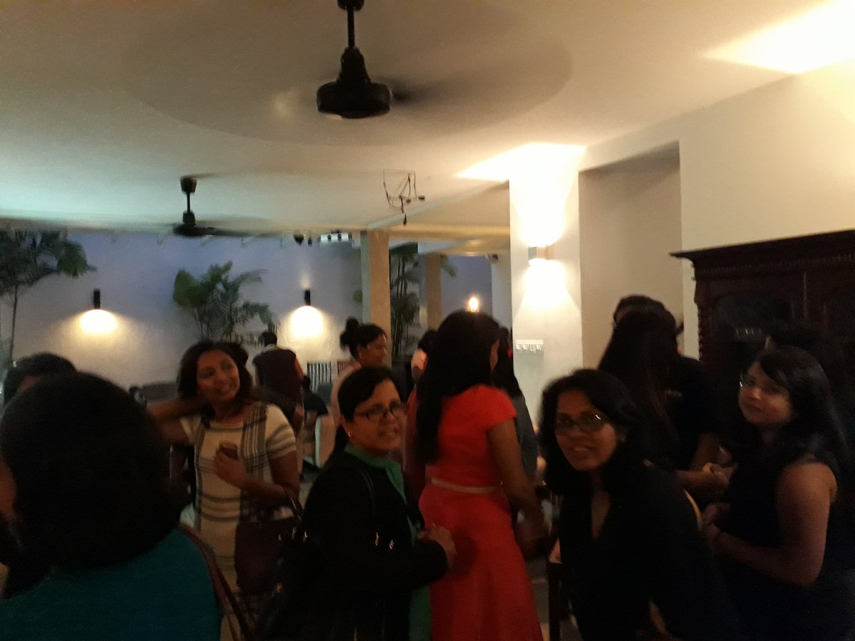 Dilrukshi_LK's tweet photo. Celebrated #IWD18 w/#DCLK , comprise 3 pillars: Schools, Higher Education Corporate to empower women to succeed in STEM. Although I lead HEd pillar, it was totally awesome to meet the leading ladies in corporate #PressforProgress
#Virtusa #99x #Fortude #SyscoLABS #LSGE #Attune https://t.co/d9uRfgCxaV
