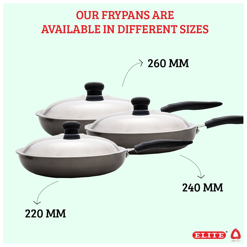 Elite_cookware's tweet image. Small, medium or large! Take your pick!

#FryPans #DifferentSizes #TakeYourPick #Cooking #Utensils #Cookware #Pans #Tawa #Cooker #Foodies #FoodLovers #Recipes #HomeFood #Chef #Homechef #NonStick #Yummy #EliteCookware #Amazon