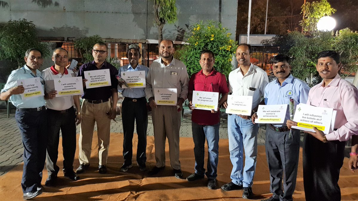 gracetyl77's tweet photo. Male staff of Bharat Scouts and Guides India also supported the #IWD2018 #PledgingForProgress #PressforProgress campaign https://t.co/CANk4mrcu8