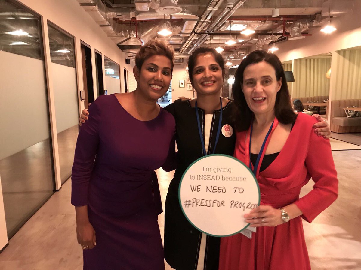 helengreenocean's tweet photo. I see #INSEADGivingDay as an opportunity to fund more Female Scolarships and #pressforprogress https://t.co/V6icSRLDh3