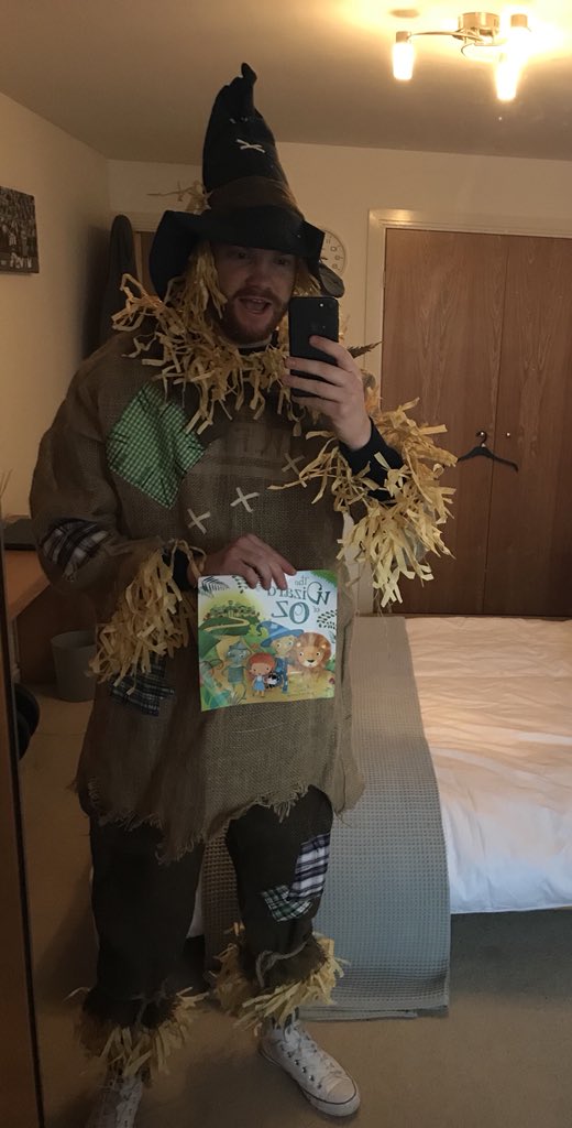 Hazzza_7's tweet photo. Better late than never... 🤦‍♂️😂 #WorldBookDay #PostSnow https://t.co/LVDsycybhD