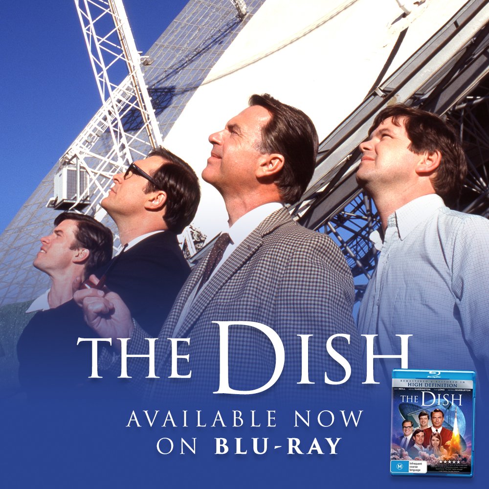 workingdogprod's tweet photo. We're excited that #TheDish has now been remastered &amp; restored in High Definition, and is available to own on Blu-ray!

🛒: https://t.co/YY2B1EIOKc https://t.co/7t4fZNC0MD