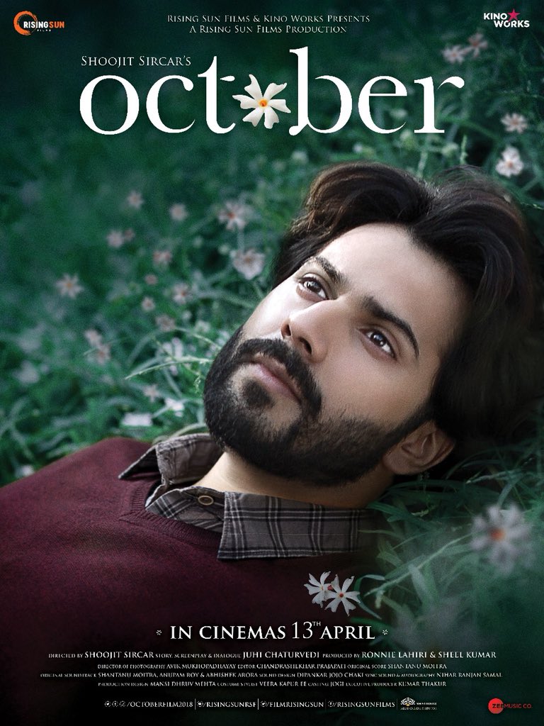 #OctoberFirstLook.🔥❤️#heartsonfire. Trailer out on 12th March.