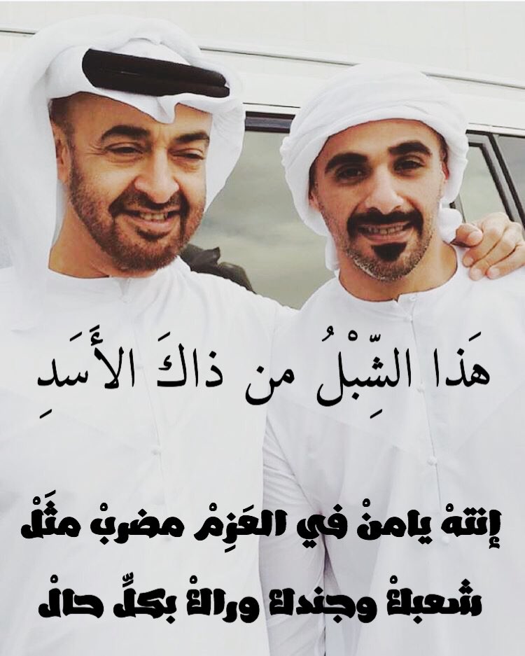هَذا الشِّبْلُ من ذاكَ الأَسَدِ