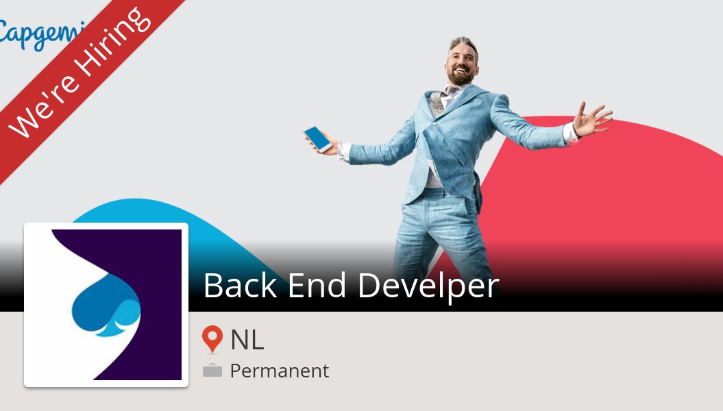 ploenhout's tweet image. #Back End #Develper (#NL) workfor.us/capgemini/71z #job #Capgemini #werkenbijcapgemini #vacature