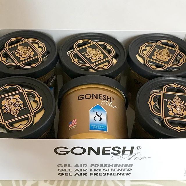 Takamania 社用車用に Gonesh Goneshair ガーネッシュ ガーネッシュ8 芳香剤