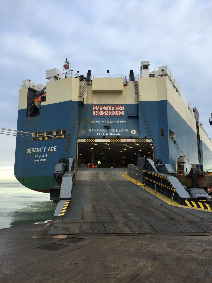 Serenity Ace loading <a href="/PeelPorts/">Peel Ports</a> #Sheerness for #Tema #Walvisbay #Durban #DarEsSalaam and #Mombasa #nmtshipping #roro