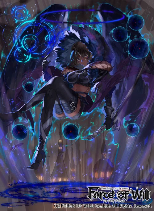 3/9発売の Force of Will 零夜クラスタ3弾「時還の魔女」にて希望の天使、絶望の天使担当しました。発売お祝いイラストも一緒によろしくお願いいたします!  #fowtcg #フォースオブウィル  https://t.co/KuS9a9QpWH 