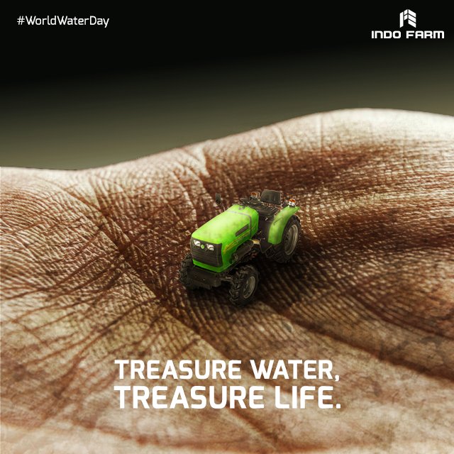 IndoFarmIndia's tweet photo. Did you know that, 95% of the water entering our home goes down the drain. On the eve of World Water Day, let’s spread the importance of water and inculcate better ways to save our water bodies. https://t.co/3de7iZ0Zyf