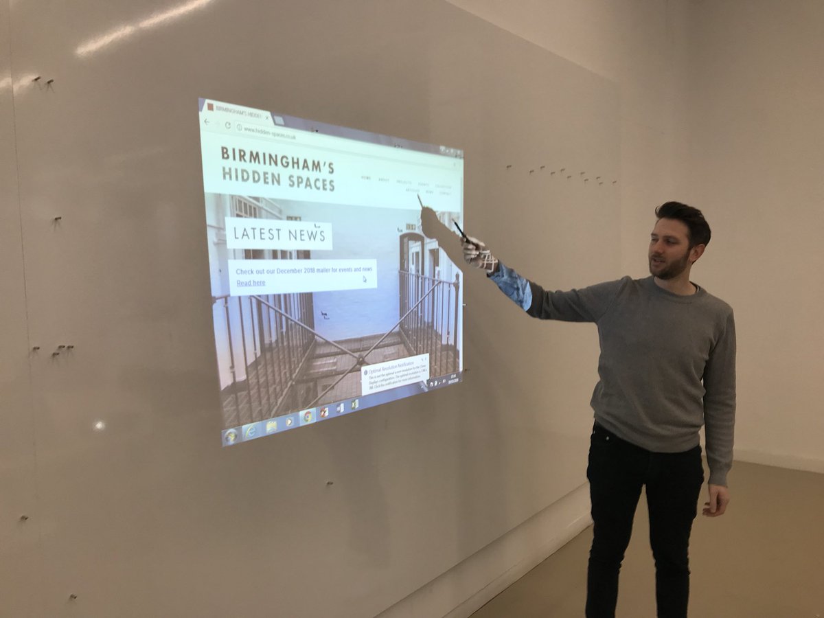 ConortheNolan's tweet photo. Morning session planning and developing the @hiddenbrum 2018 program with the gang @JQMatt, @JackTasker1 & @MrSteveTownsend #HiddenBrum #Birmingham https://t.co/IzZKs9Cg1h