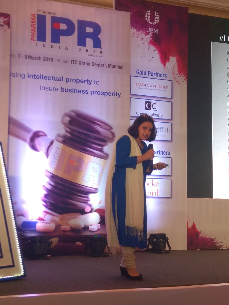 IPR2018's tweet image. Honorable Speaker: Richa Pandey, Partner, Advocate and Patent Attorney, Krishna and Saurastri Associates LLP, is conducting a session on Addressing Compulsory Licensing Issue.

@CPhI_Conference
#IPR2018
#CPhIconferences