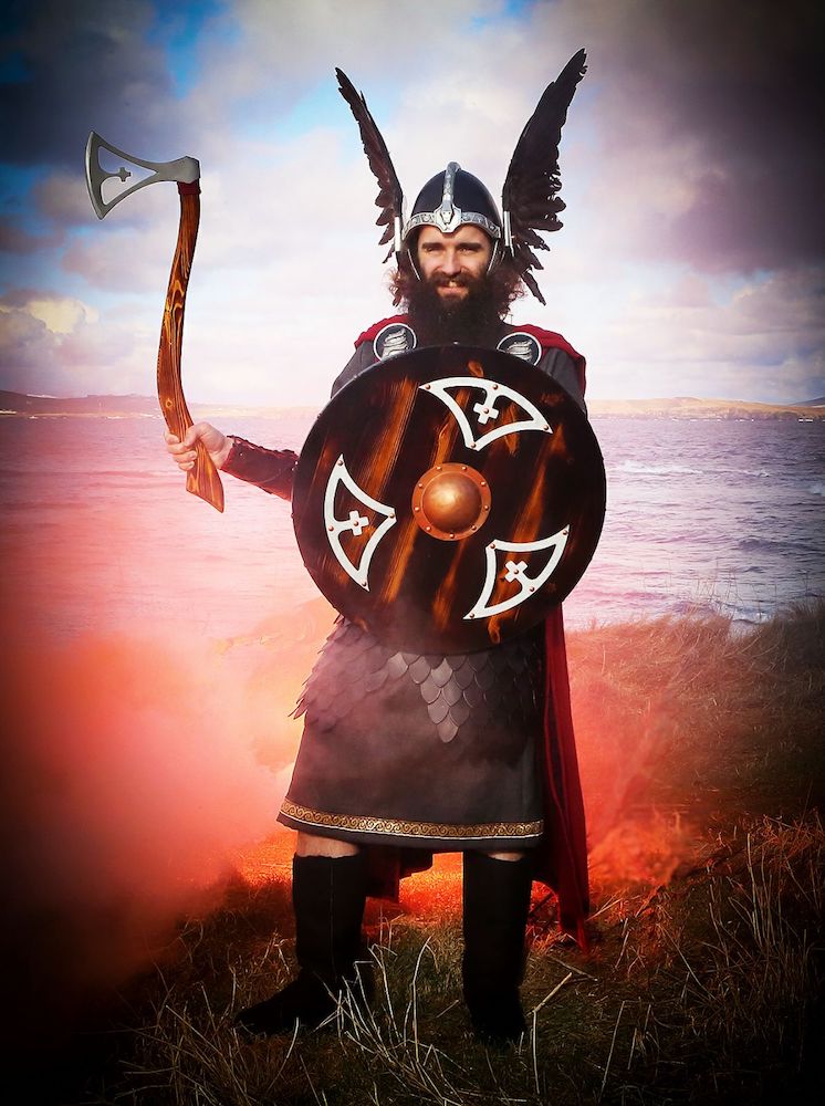 Shetnews's tweet photo. A real family affair for jarl Olaf Tryggvason | Shetland News https://t.co/JEctPAe1iD via @Shetnews #smuha #uphellyaa2018 https://t.co/e8hw5XAdeJ