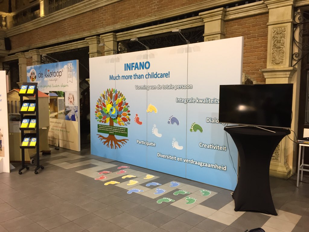InfanoVzw's tweet photo. Je vindt ons vandaag en morgen op de vakkinddag van Collishop . Breng ons gerust een bezoekje. #infano #vakkinddag #collishop #colruyt #kinderopvang https://t.co/XLVW2e7aAL