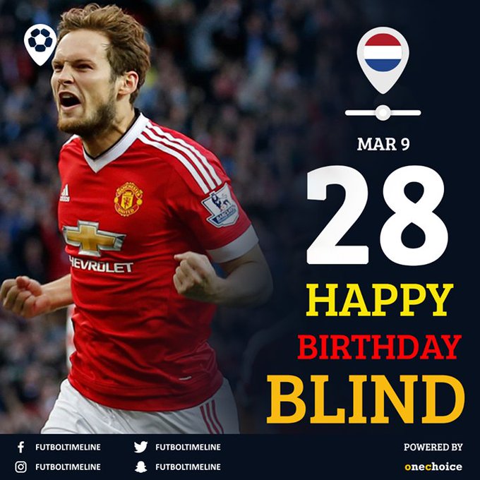 Daley Blind's Birthday Celebration | HappyBday.to