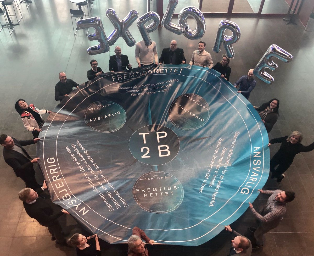 Fantastisk dag med 60 gode og nære kollegaer fra Alta i nord
til Kristiansand i sør, for å #explore hvordan vi løfter en stolt historie inn
i fremtiden. Masse energi og nytenkning for å bli bedre sammen og levere de beste kundeopplevelsene. <a href="/AteaNorge/">Atea Norge</a> Gleder meg til mandag!