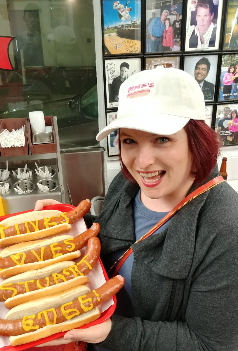 mcleanentertain's tweet photo. First time visiting @pinkshotdogs tonight and it was such a treat!

The #PinksLadies took such good care of us. Thank you Beverly and Gloria! ❤️

#PinksHotDogs https://t.co/F4Vv5e6auG