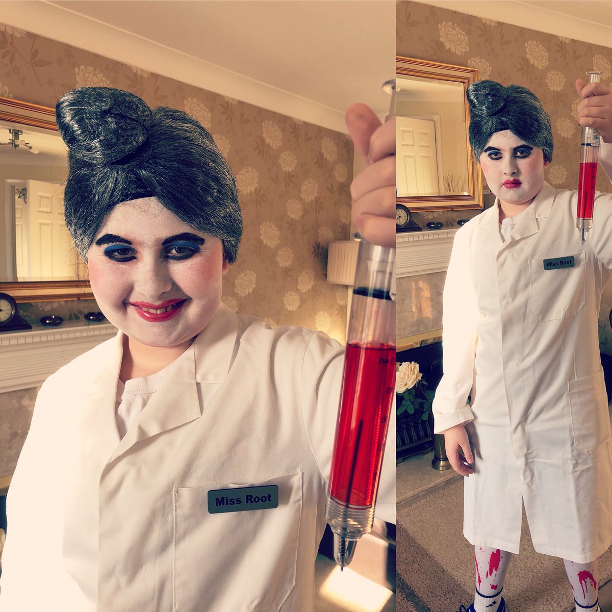 My very own Demon Dentist. Actually a little bit scary!
