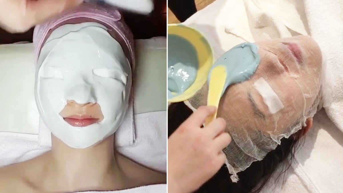 (4) MODELING/RUBBER MASK- Ada banyak variant untuk cater different concerns- Inspired from Korean beauty spas special facial treatment- Leceh, comot but fun hehehehehe 