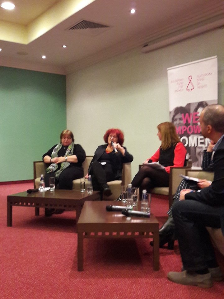 bgfundforwomen's tweet photo. Проф. Даскалова: Не законите, а традициите определят правата на жените в България. Позволяваме да е така и днес. https://t.co/Wo3GF8sbHA
