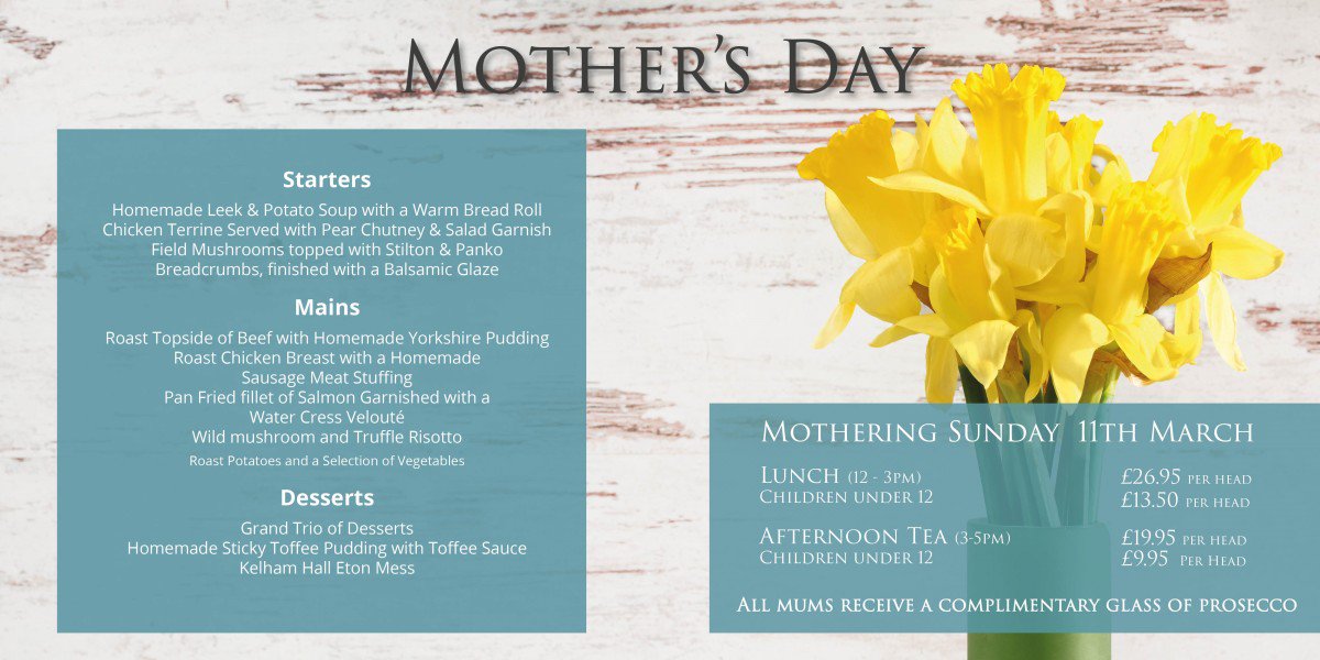 Mothers Day <a href="/KELHAM_HALL/">Kelham Hall</a> 

Book today 01636 980 000