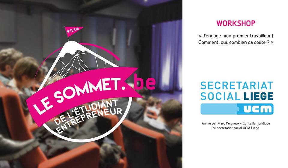 #Workshop gratuit par le Secrétariat social #UCM #Liège le 14/03 de 14h30 à 14h50 lors du #SES18 organisé par le @Venturelab_be : "Comment et combien coûtera mon premier travailleur?" > bit.ly/workshop-ucm-s…