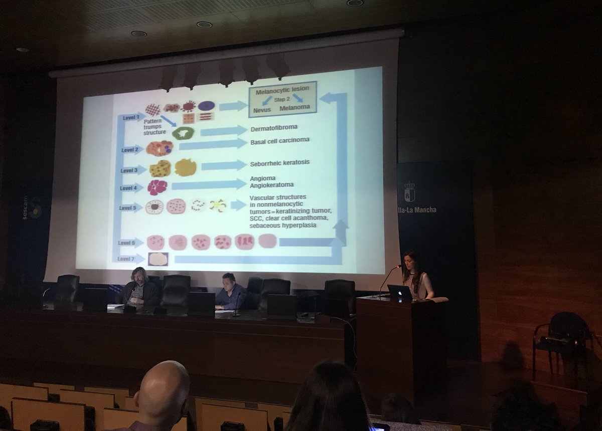 dra_njimenez's tweet photo. Un placer venir hoy a #Talavera de la Reina y escuchar a la gran doctora @docnataly hablando sobre #basocelular y #dermatoscopia en la reunión de la sociedad castellano-manchega de #Dermatologia https://t.co/d1xVZsnKjr