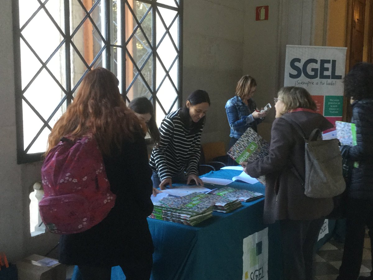 sgel_ele's tweet photo. Comienza el III Foro Universidad de Barcelona-SGEL. Recibimos a los participantes. #forobarcelonasgelub https://t.co/cRGSuhOgl5
