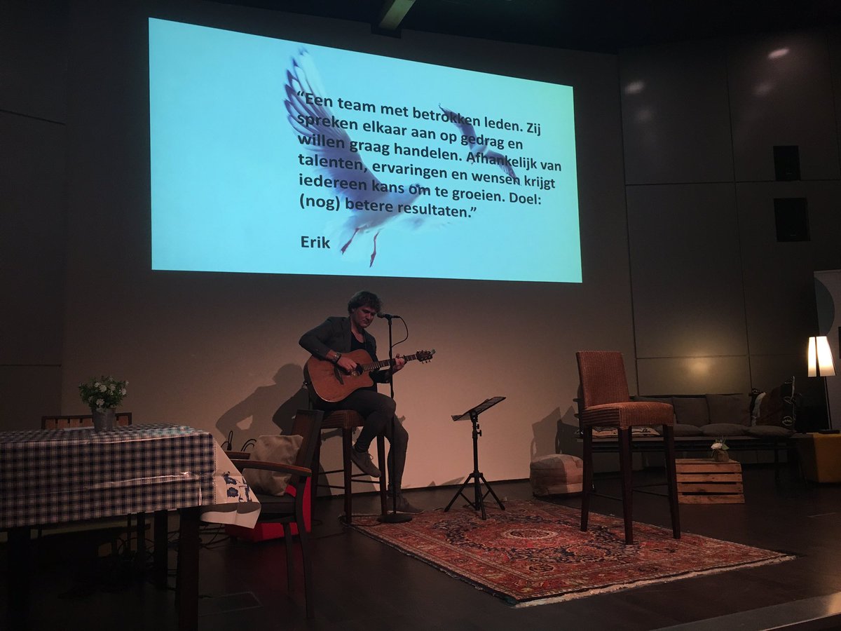 cfsimons's tweet photo. En we zijn begonnen!! #ontketen vernieuwing @arendardon Muziek met inspiratie! https://t.co/1QbPlo8QsX