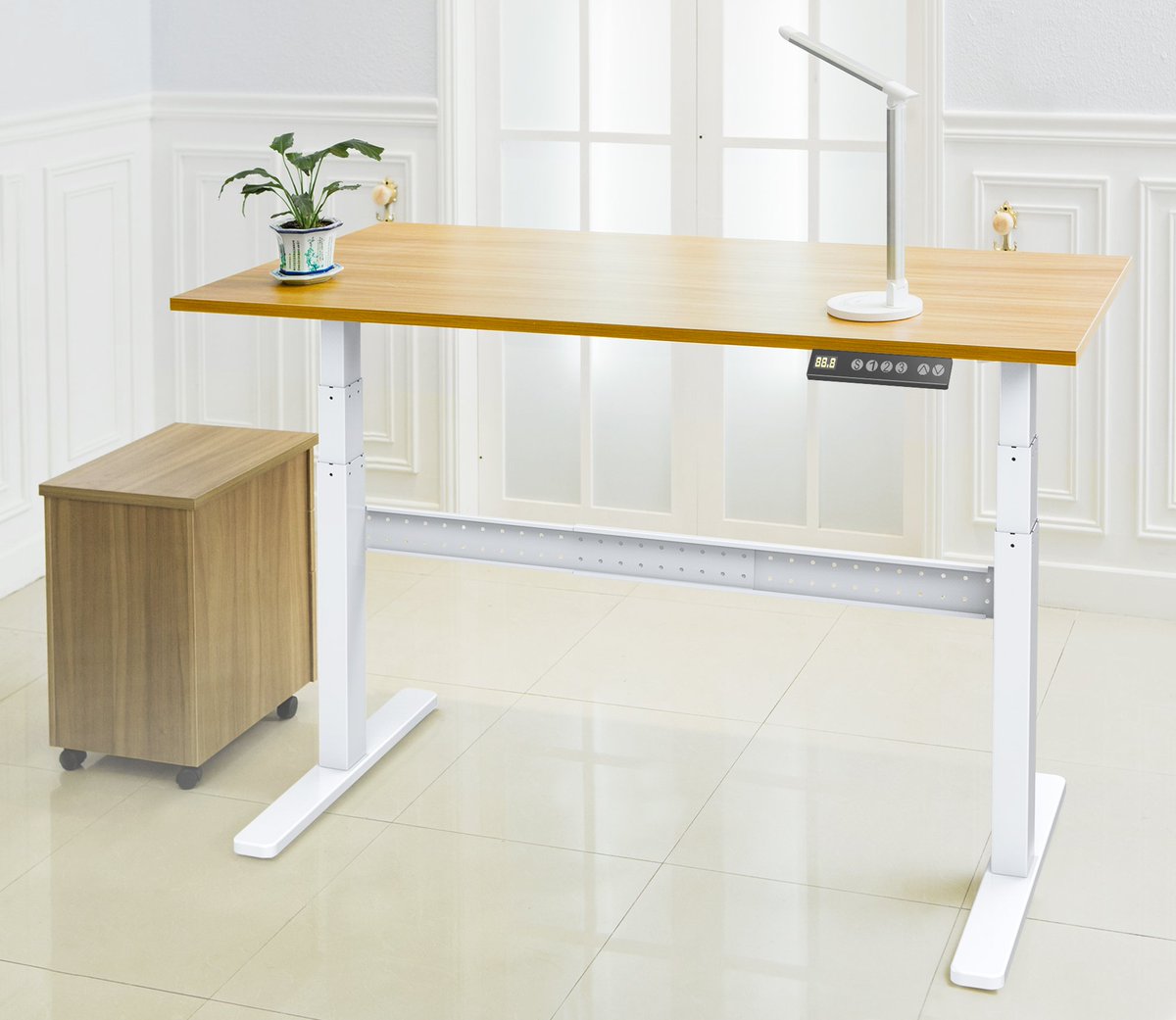 VisionMounts's tweet image. Electric control standing desk, height adjustment freely v-mounts.com/Sit%20Stand%20…