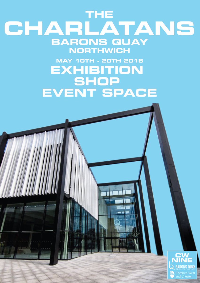 thecharlatans's tweet image. Retweet for a chance to win one of each.
Tiger (250 numbered limited edition) and Northwich (500 numbered limited edition) enamel badges
Available from May 10th at our exhibition. Winner 10am May 2nd