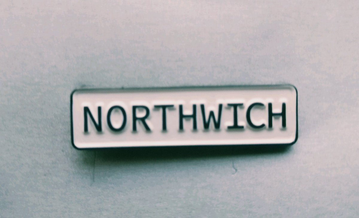 thecharlatans's tweet image. Retweet for a chance to win one of each.
Tiger (250 numbered limited edition) and Northwich (500 numbered limited edition) enamel badges
Available from May 10th at our exhibition. Winner 10am May 2nd