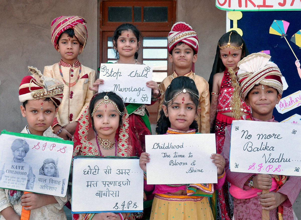 htTweets's tweet photo. Poverty is not the only reason behind child marriages in India, @stc_india tells @kumkumdasgupta in an interview 
https://t.co/esHslPt5cL
@ThomasSCIndia @alkasingh7; @devendratak ; @pragyavats; @GeetaLama https://t.co/ANoSJeDfLa