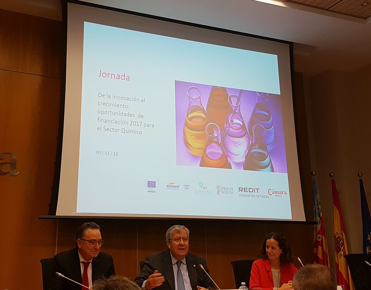 mj_tomass's tweet photo. @CDTIoficial  en la jornada #sectorquimico en #valencia presentando #ayudascdti con @Redit_es  @camaravalencia @ainiatecnologia @QUIMACOVA  @seimedcv  @GVAivace  @SusChemSpain  #emiliopeñasa .
$a https://t.co/FpJJ5GGOwg
