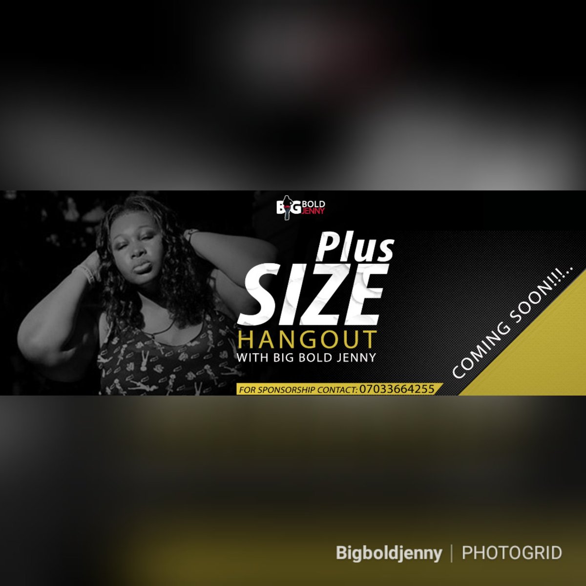 bigboldjenny's tweet photo. Hello tweet fam....I have a passion to create awareness n enlightenment fat ladies aka (Plus size) am proud of my kind and I flaunt it but moat of us are not comfortable and not confident of our body thus #PlusSizeLadies hangout is all about...Anticipate and P.S I need sponsors https://t.co/86rsPkO2he