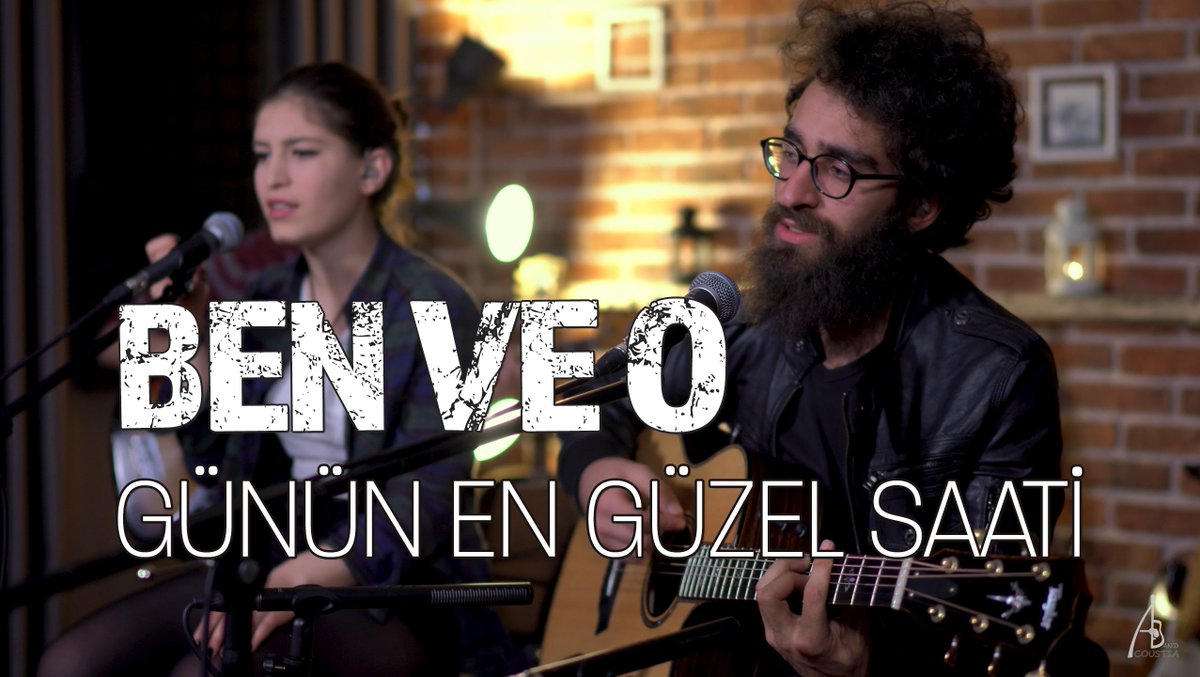 Söz ve Müziği Ben ve O grubuna ait "Günün en güzel saati" şarkısını umarım beğenirsiniz.
youtube.com/watch?v=TrT1kq…

<a href="/acoustiaband/">Acoustiaband</a> #acoustiaband #acoustic #akustik #cover #düzenleme #mashup #gitar
#acousticguitar #canlıperformans #live #canlı 
#studio #recording #recordingstudio