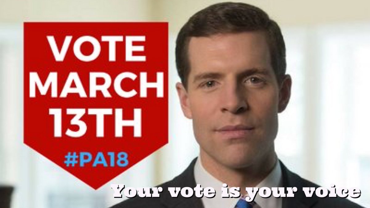 MatthewWolfff's tweet photo. Paul Ryan has promised to fund the GOP tax grab with cuts to Social Security.

Conor Lamb will fight all attacks on Social Security and Medicare. He will fight any attempt to break America’s promises to Seniors, working families, and the children of PA-18.

BE HEARD. VOTE. https://t.co/eITRwzJblC