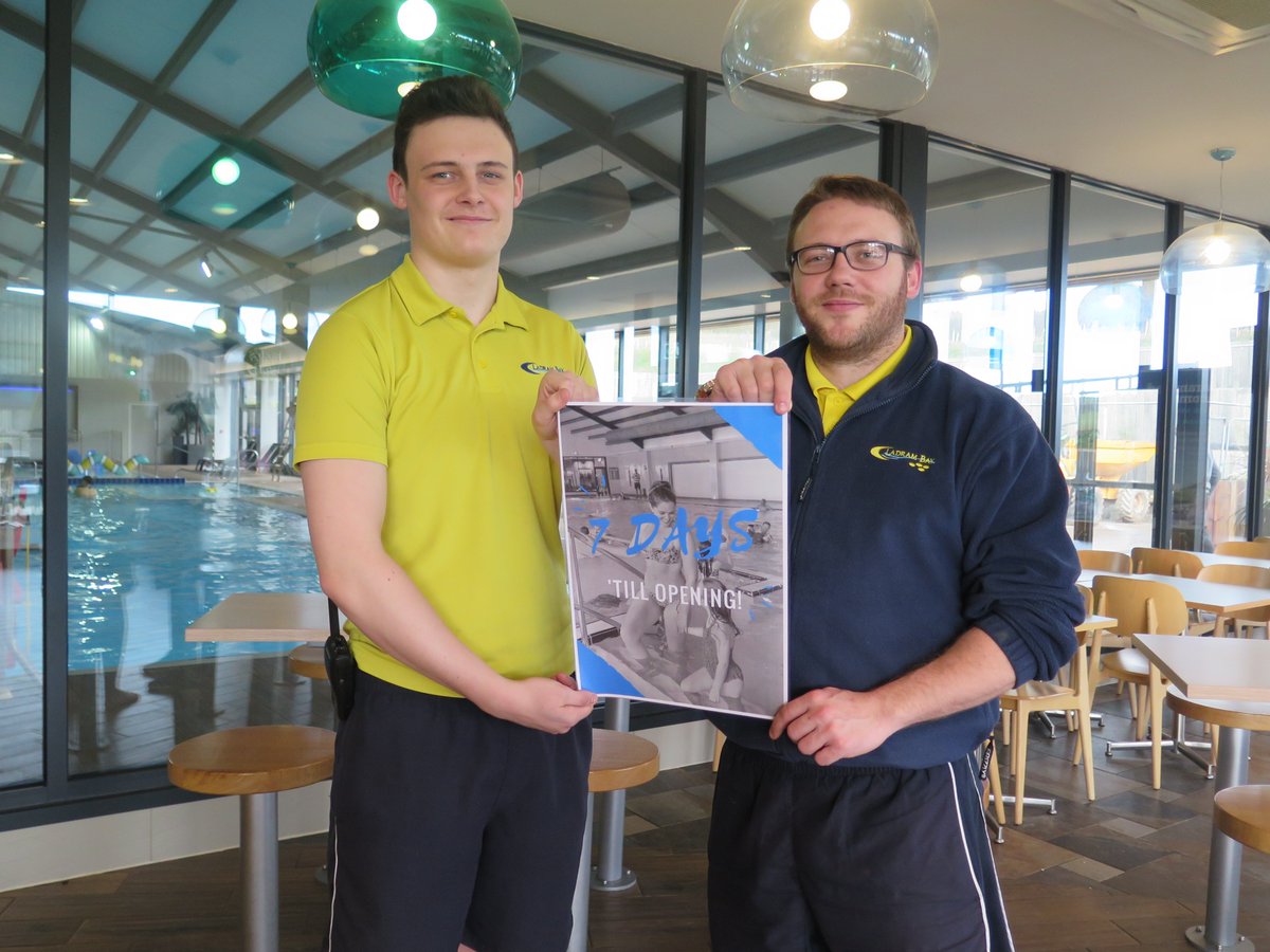 LadramBay's tweet photo. With just #7days to go until opening, our #PoolComplex team are making the final preparations to welcome you back to #ladrambay New for this year is our outdoor #SplashZone due to be completed Spring 2018 - we can't wait! https://t.co/kEqwWszUPl #LadramCountdown @visitsouthdevon https://t.co/IYAsD979qo
