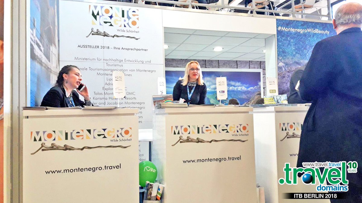 travel_domains's tweet photo. https://t.co/2HpjDMTzdt @SeeMontenegro at @ITB_Berlin #ITBBerlin2018 #ITBBerlin #ITB2018 https://t.co/wFWx9RFdYS