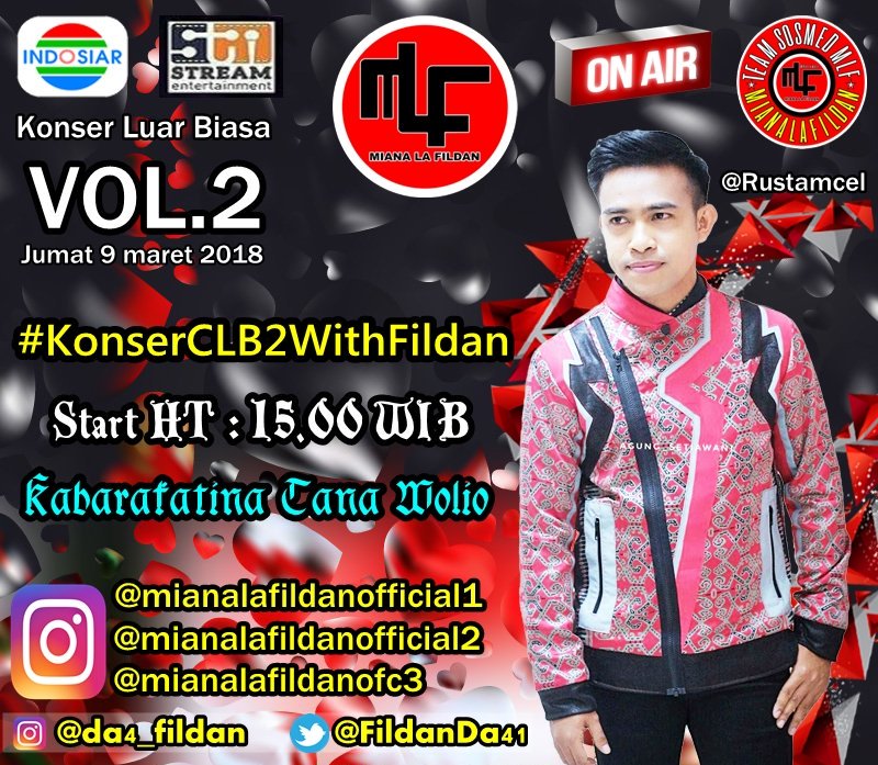 #KonserCLB2WithFildan
