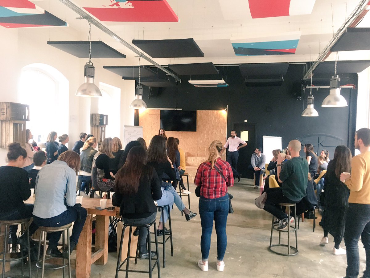 lexis_dms's tweet photo. Petit-déjeuner chez @morningcowork sur le thème des rituels managériaux en compagnie de @bloom_at_work, @javelo_io et @BureauAPartager #RH #développement #airfrance https://t.co/CddypHcqup