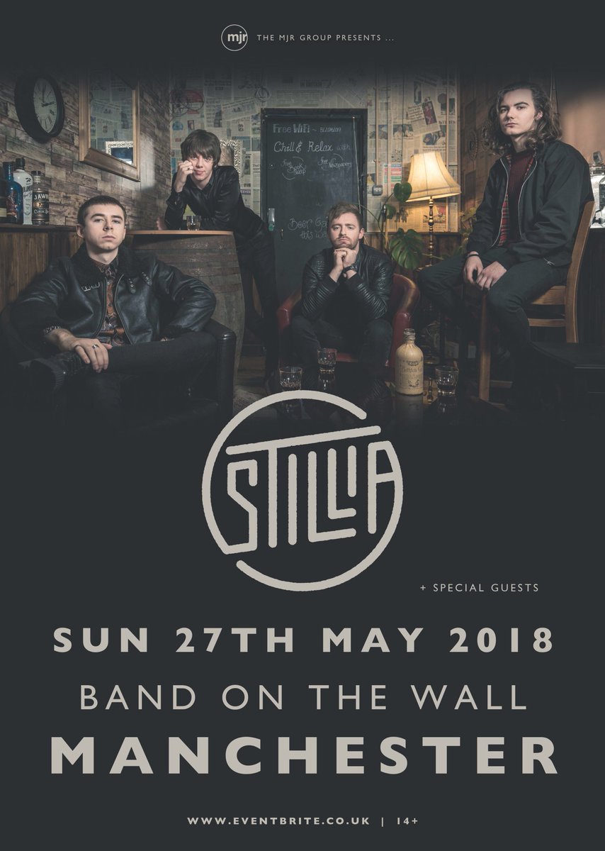 Ticketline's tweet photo. On sale now! @StilliaOfficial play @bandonthewall #Manchester on May 27th. Tickets: https://t.co/O8w5QXQc9S https://t.co/Z71T0NWGHZ