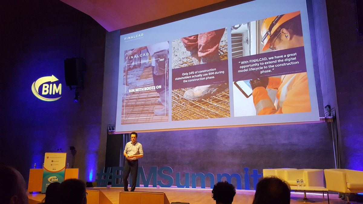 C_VittoriAntisa's tweet photo. Mr @dvauthrin has such an interesting life and a cool product #FinalCAD @BIMSummit #BIMSummit18 #BIM https://t.co/vodyC7U5cv