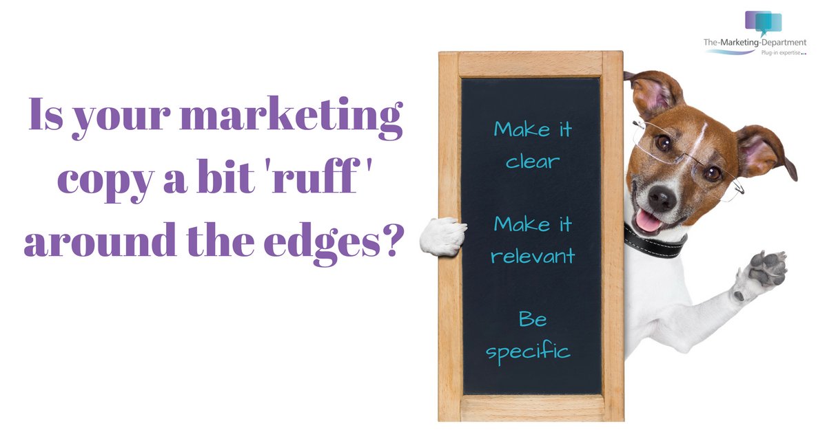 PaulaTmd's tweet photo. Could your marketing copy be boring your clients - or even scaring them off! https://t.co/6uvmdDg81z https://t.co/9Us1O9UH0E