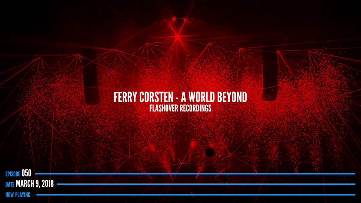 FlashoverRec's tweet photo. We are LIVE with #FR050! And we kickstart with the gorgeous A World Beyond by @FerryCorsten, taken from the #Blueprint album.
https://t.co/YK567fQDZB
#WeAreTrance #TranceFamily #NowPlaying https://t.co/ZybkUPfcXw
