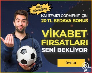 🎁 Kısa süreliğine 20TL Bedava Bonus için hemen üye olun;
ℹ️ vikabet32.com