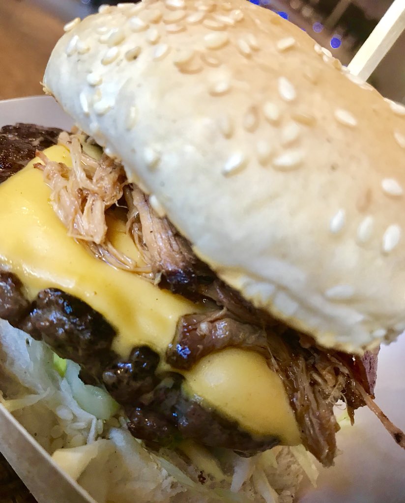 WagyuLookinAt's tweet photo. It’s almost the weekend - it’s burger time!!🤪 #Yorkshire #Wagyu @TrinityLeeds #TrinityKitchen 👾 https://t.co/7JcT4uYKvN