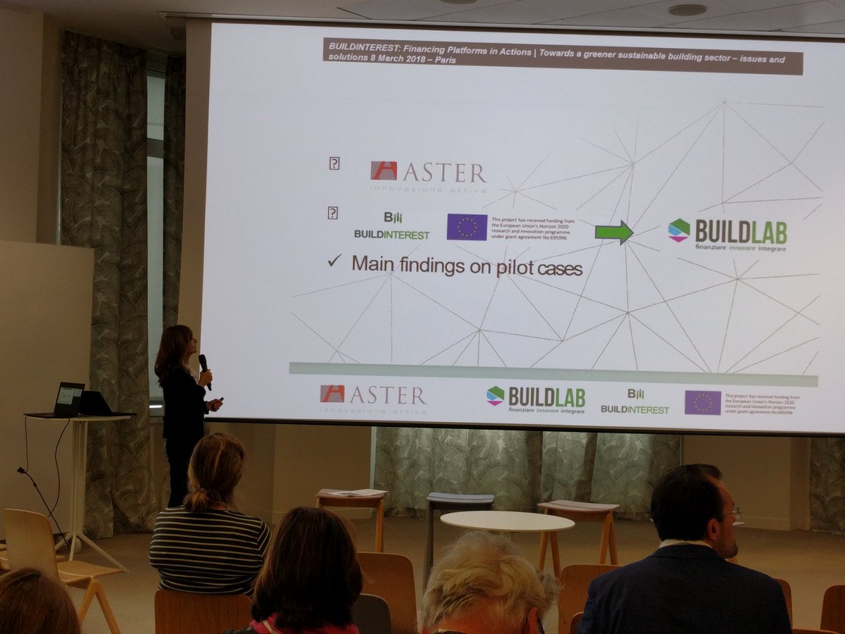 BUILDINTEREST's tweet photo. @teresabagnoli work is continuing on finding implementation models to finance good technical projects #energyefficiency #sustainable #Buildings #Buildinterest https://t.co/8UBinQmCNF